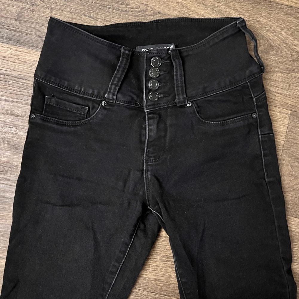 BLUE SAVVY | High Waisted Black Skinny Jeans